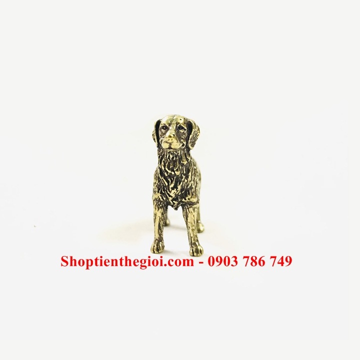 Móc Khóa Tượng Đồng Con Chó - SP005223 